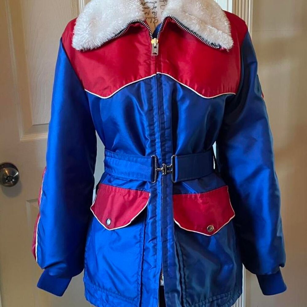 Unbranded Women's Blue and Red Jacket
